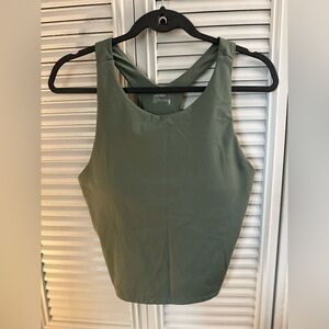 Jockey Women's Green Tank Top- Size L